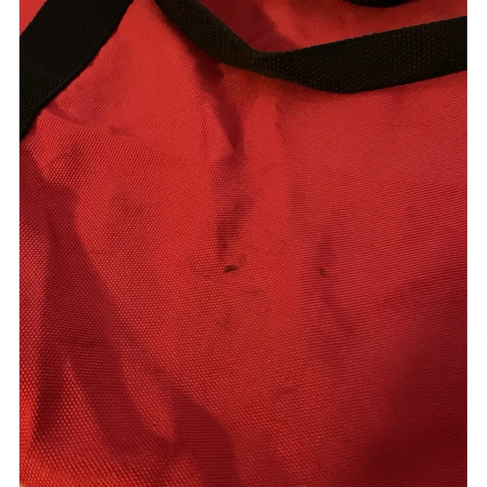 Outdoor Products Large Duffle‎ red includes storage pouch/toiletry bag